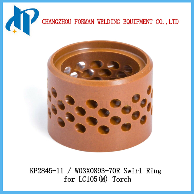 KP2845-11 / W03X0893-70R Плазменное вихревое кольцо (распределитель газа), подходящее для горелки Lincoln Electric LC105 (M)