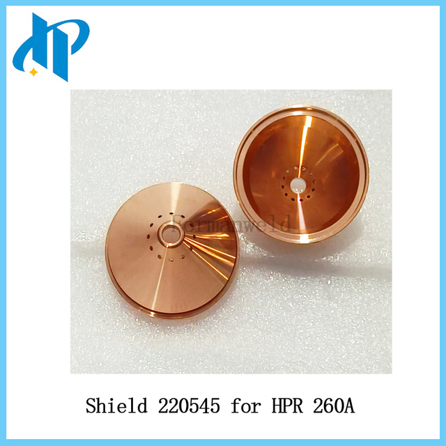 Экран FM.220545 для расходных материалов резака плазменной резки HPR Hpr 260A Ms Bevel