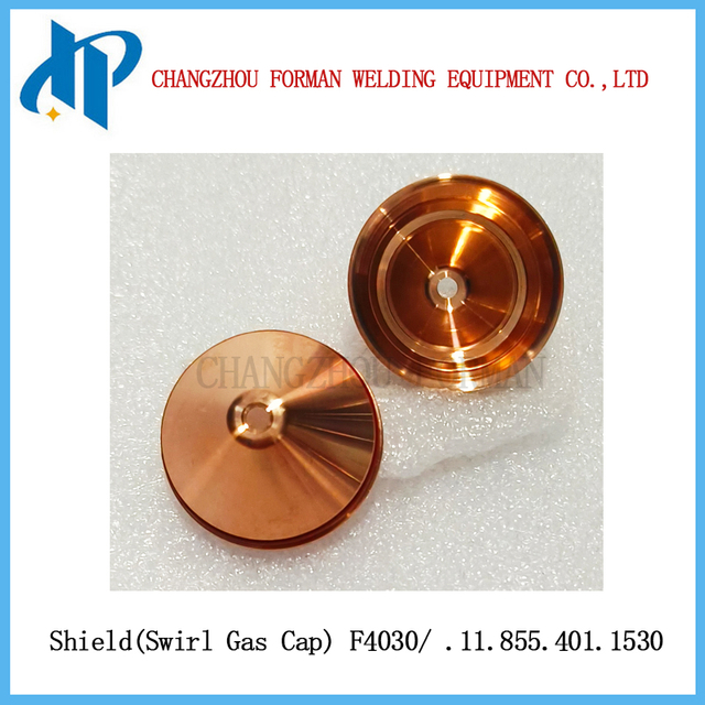 Крышка вихревого газа Shield F4030 .11.855.401.1530 для расходных материалов для резака плазменной резки Kjellberg 90A