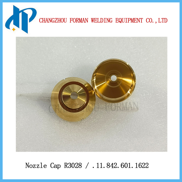 Крышка сопла R3028 Стопорная крышка .11.842.601.1622 для расходных материалов для резака плазменной резки Kjellberg 