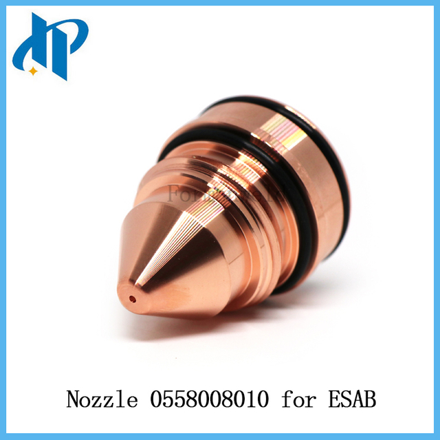 Сопло 0558008010 для плазменной резки ESAB PT36, расходные материалы 1,0 мм PR 45A-55A