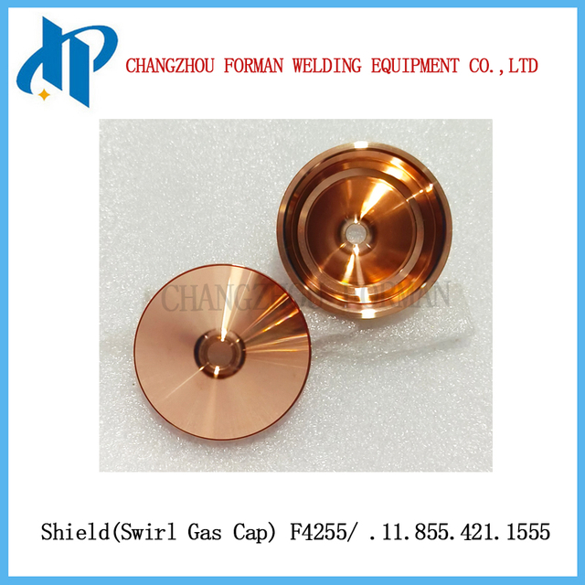 Крышка вихревого газа Shield F4255 .11.855.421.1555 для расходных материалов для резака плазменной резки Kjellberg 360-400A