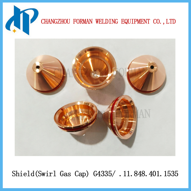 Крышка вихревого газа Shield G4335 .11.848.401.1535 для расходных материалов для резаков плазменной резки Kjellberg