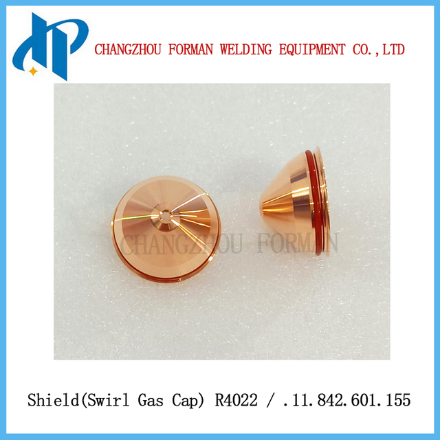 Крышка вихревого газа Shield R4022 .11.842.601.155 для расходных материалов для резаков плазменной резки Kjellberg 
