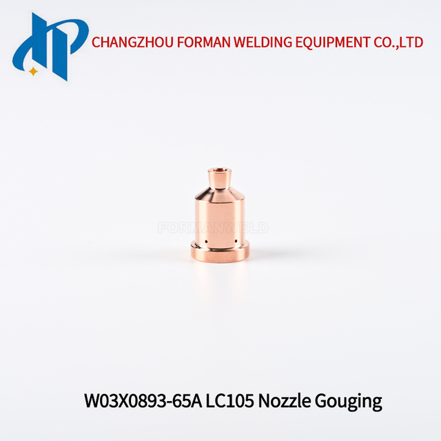 KP2845-9 / W03X0893-65A Наконечник сопла для плазменной строжки, подходящий для горелки Lincoln Electric LC105 / LC105m