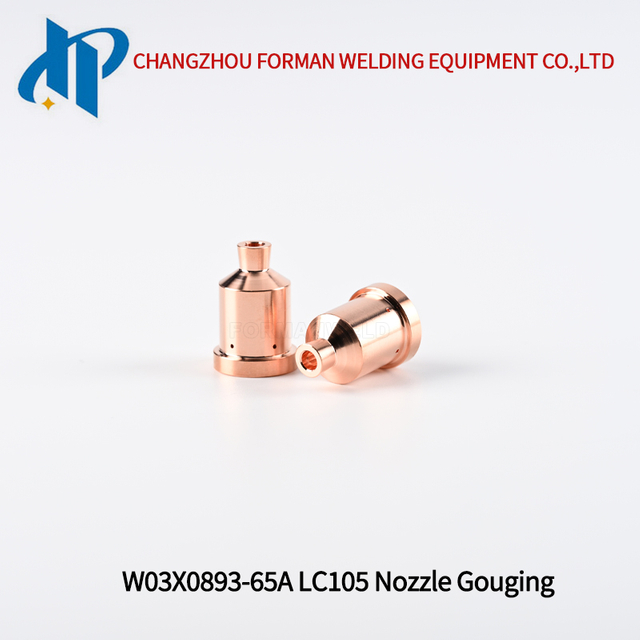 KP2845-9 / W03X0893-65A Наконечник сопла для плазменной строжки, подходящий для горелки Lincoln Electric LC105 / LC105m