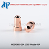  Плазменная насадка W03X0893-29A, наконечник KP2844-4, подходит для плазменной резки Lincoln Electric LC65/80/100 60A