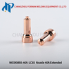 Плазменная насадка W03X0893-40A, удлиненный наконечник 40 А, подходит для фонарей Lincoln Electric LC65 / LC65m 