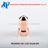  Плазменная насадка W03X0893-29A, наконечник KP2844-4, подходит для плазменной резки Lincoln Electric LC65/80/100 60A