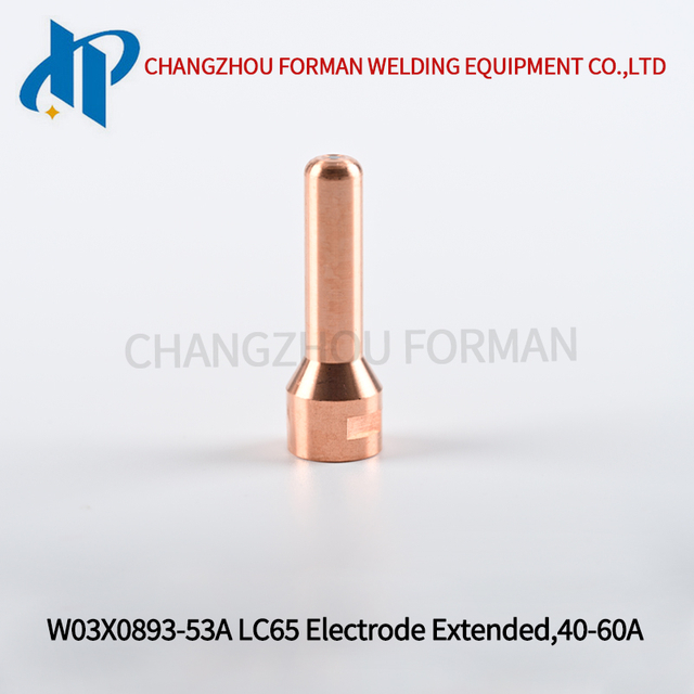 Плазменный электрод W03X0893-53A, удлиненный 40A-60A, подходит для фонаря Lincoln Electric LC65 / LC65m 