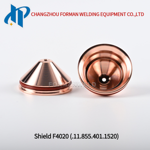 Крышка вихревого газа Shield F4020 .11.855.401.1520 для расходных материалов резака плазменной резки Kjellberg 60A
